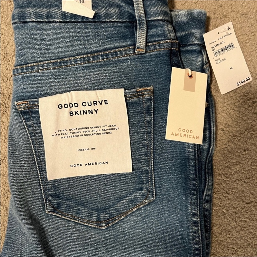 Good American Good Curve Skinny NWT